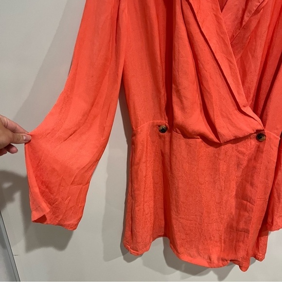 NWT Free People Simone Satin Mini Dress - Picture 10 of 14